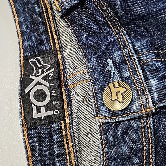 Fox Joyride dark wash jean shorts - Picture 6 of 8